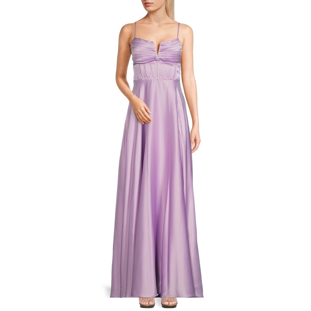 Lavender Purple Prom Dress Size 9/10 LIKE NEW